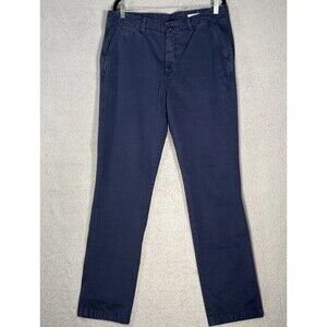 Outerknown Nomad Pants Men’s Size 34x34 Fits 34x33 Navy Blue Chino